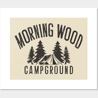 Morning Wood Campground: Adventure Awaits in Nature Posters and Art